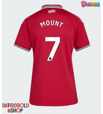 Manchester United Mason Mount #7 Hjemmebanetrøje Dame 2026-27 Kort ærmer